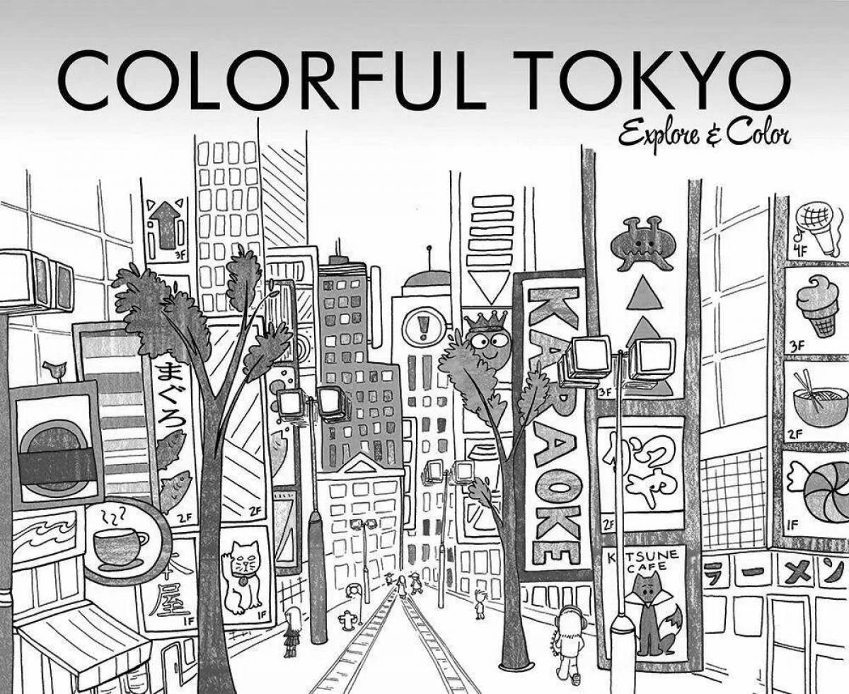 Coloring grand tokyo
