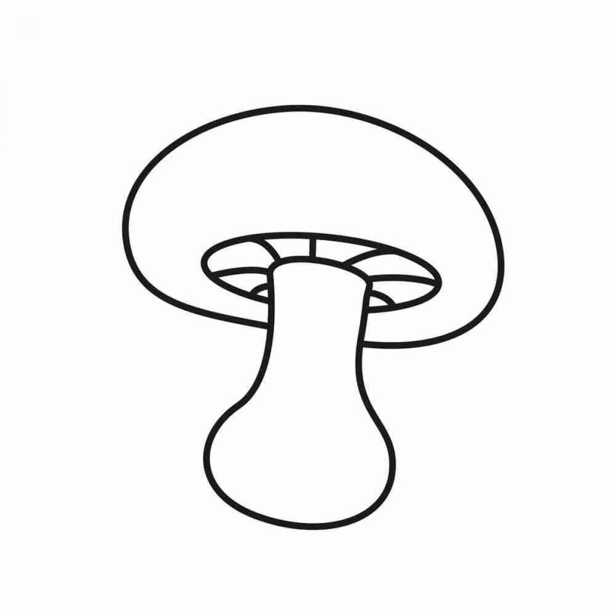 Sweet champignon coloring