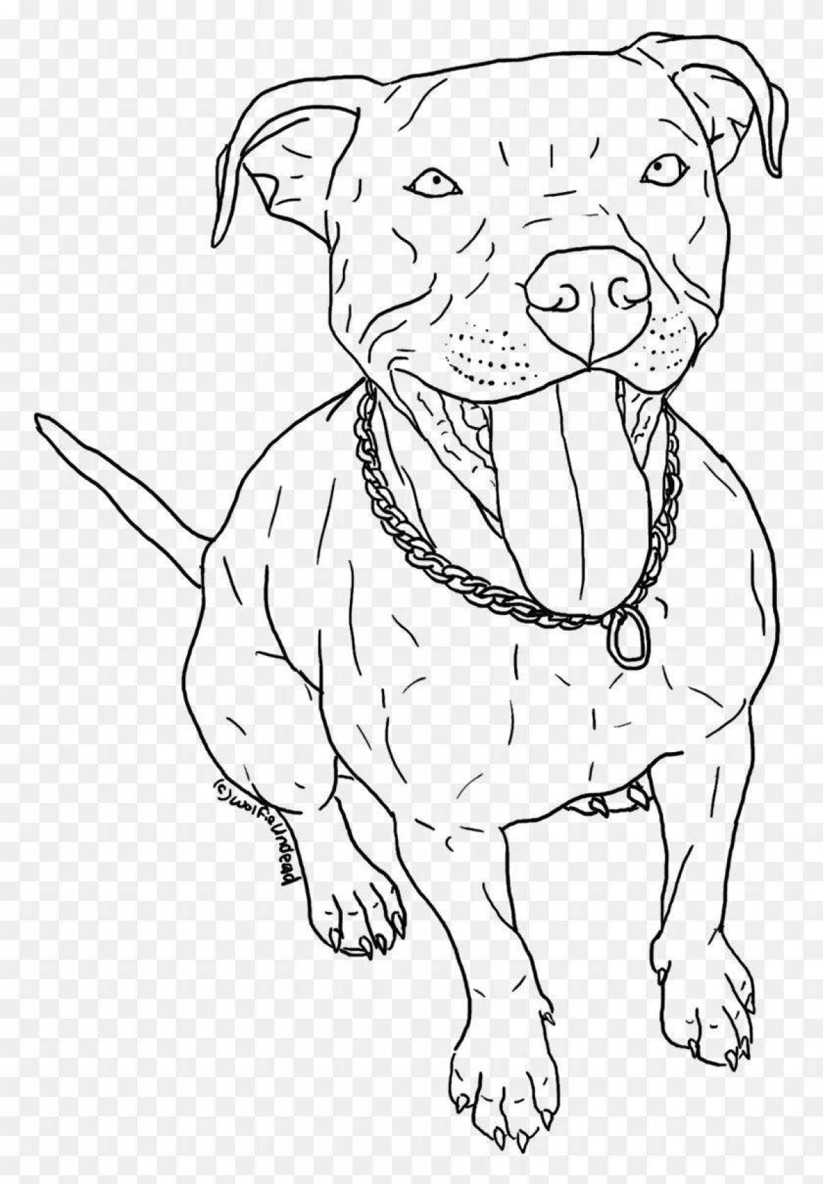 Vibrant stafford coloring page