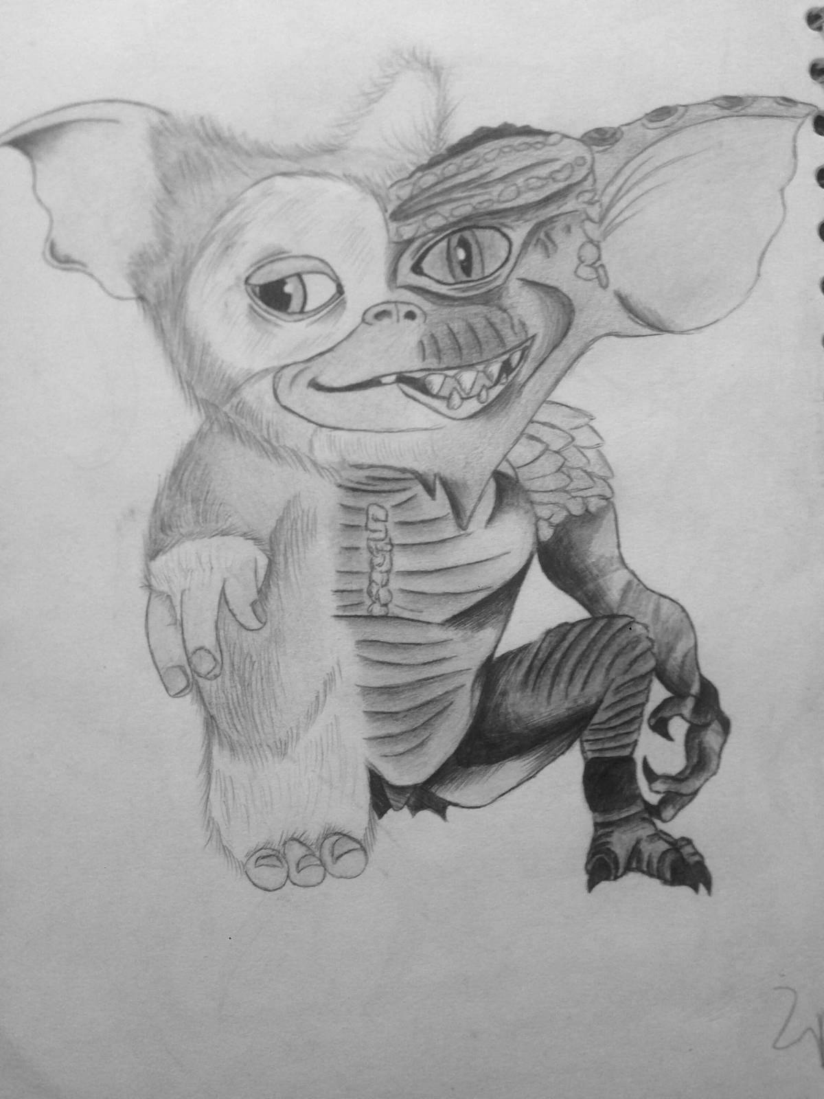 Coloring book brave gremlins