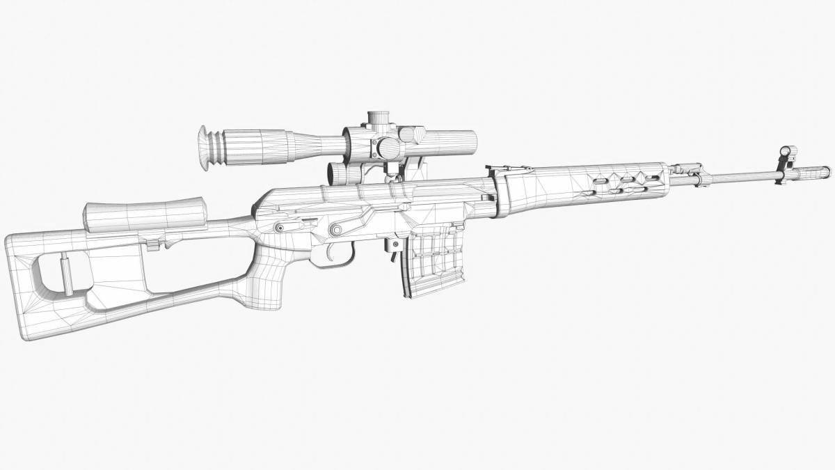 как сделать awp из бумаги а4 фото 67