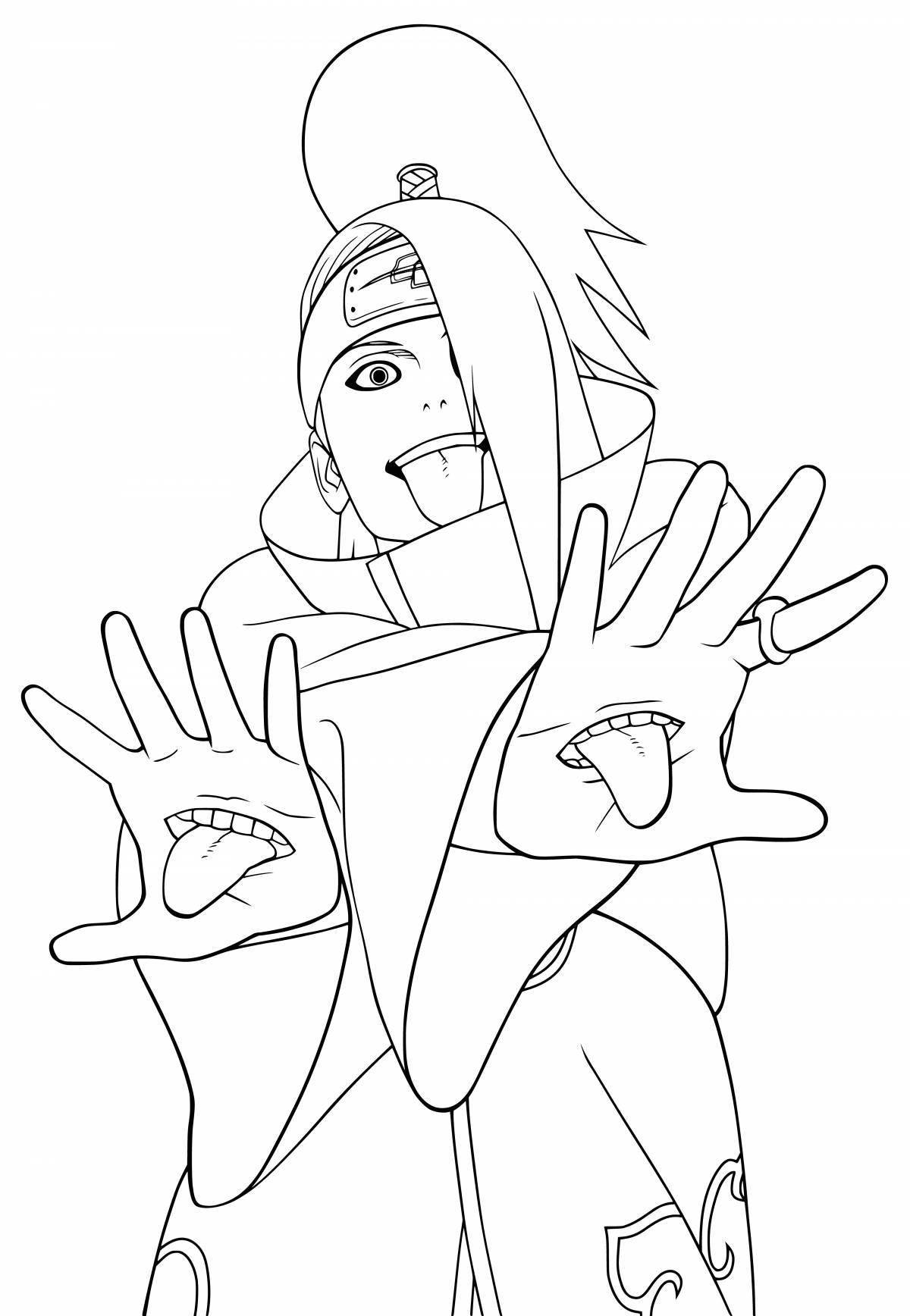 Kisame's fun coloring book