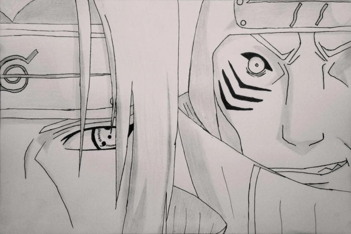 Раскраска миролюбивый кисаме