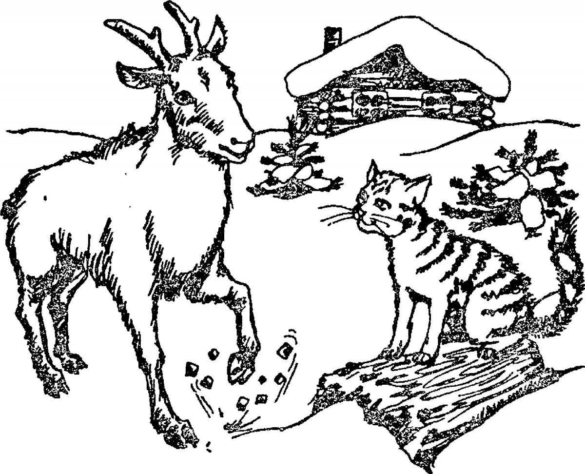 Photo Bazhov's amazing coloring