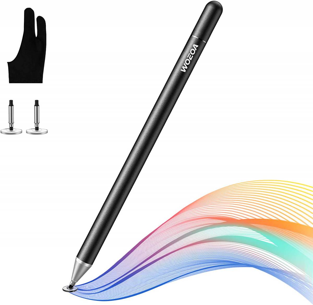 Colorful glamor coloring stylus