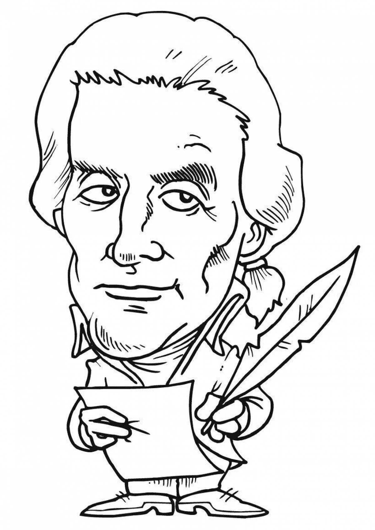 Tempting celebrity coloring pages