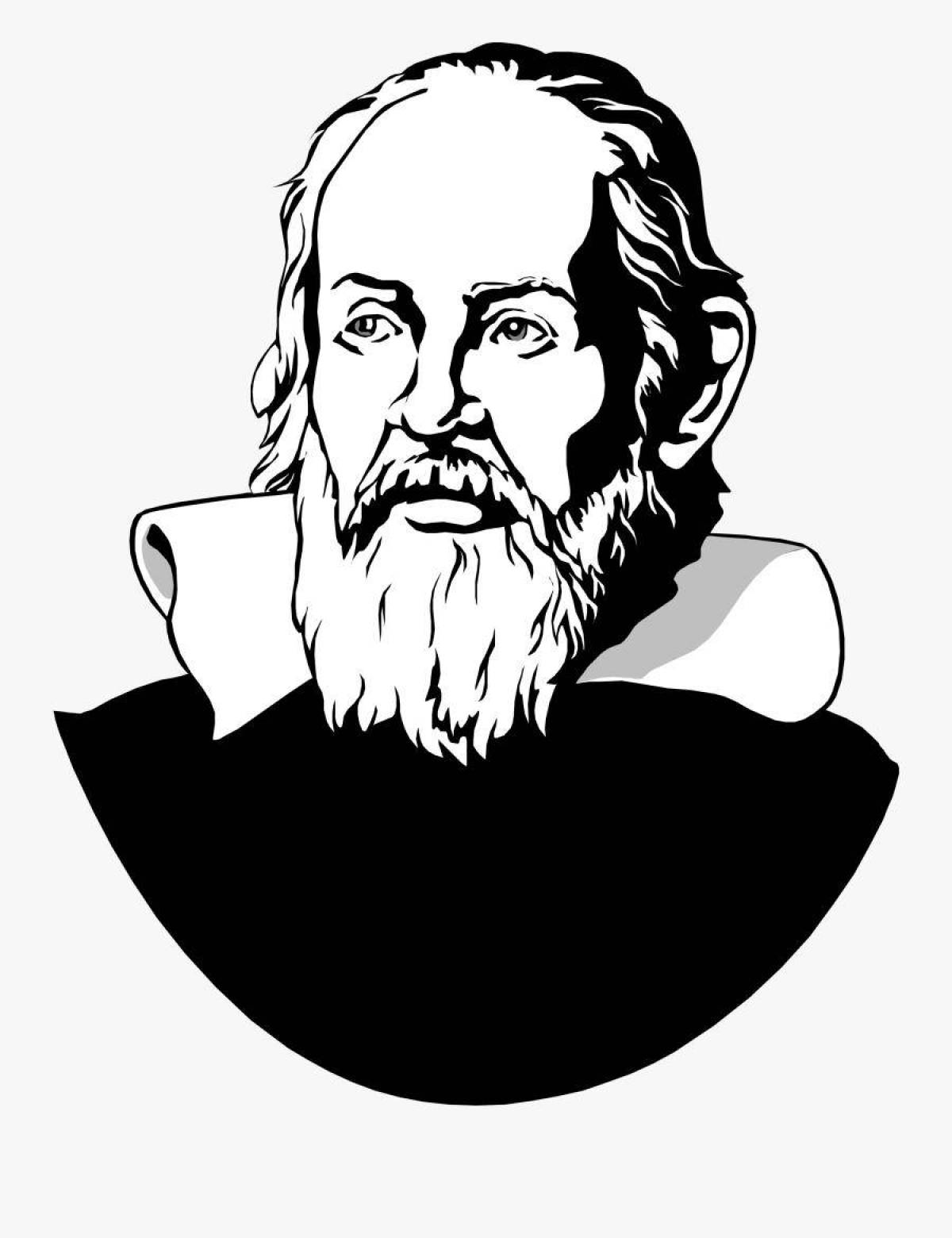 Color madness of mendeleev coloring book