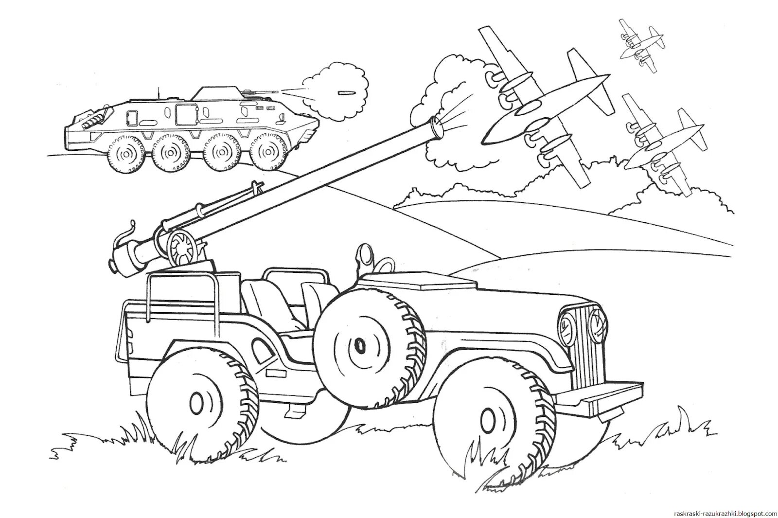 Awesome war coloring pages for preschoolers
