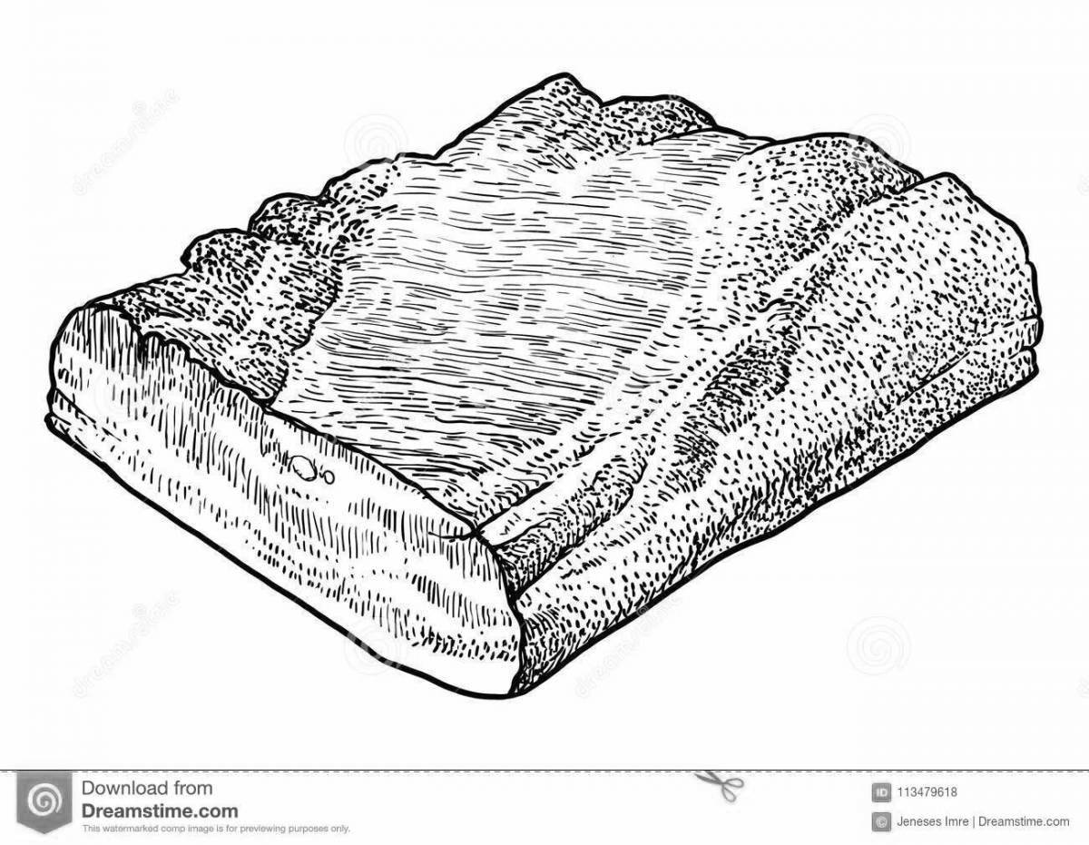 Photo Coloring elegant bacon