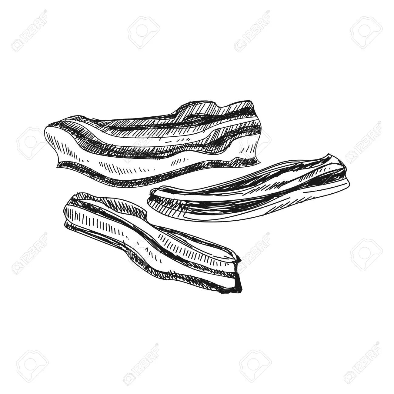 Photo Coloring artistic bacon