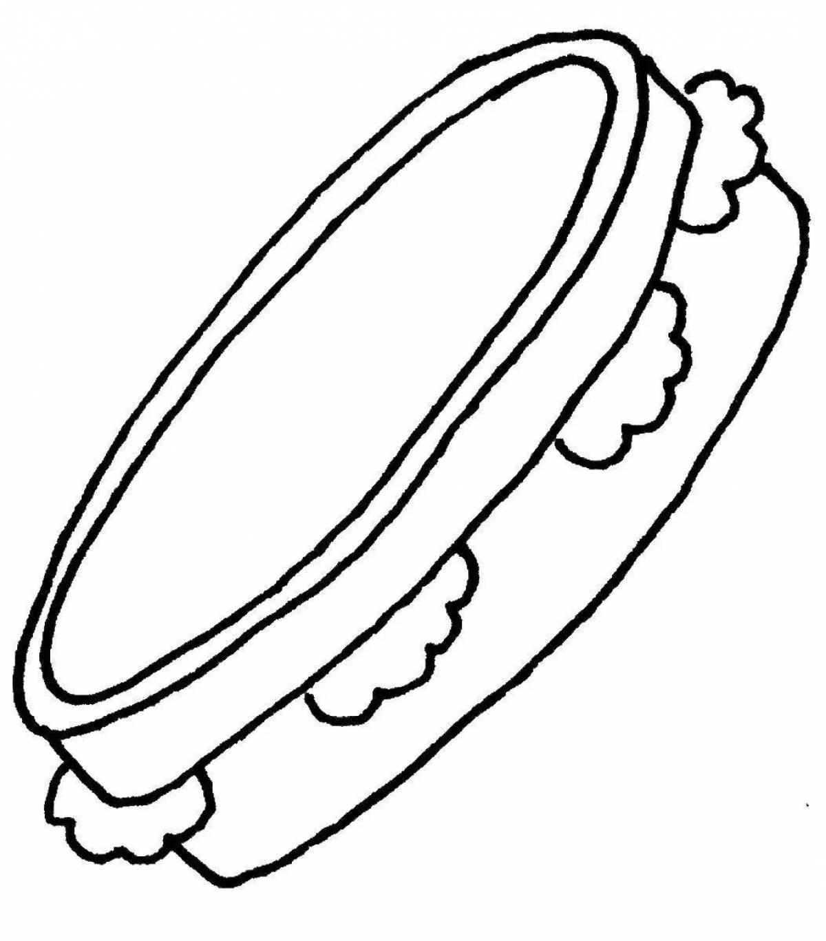 Colorful ratchet coloring page