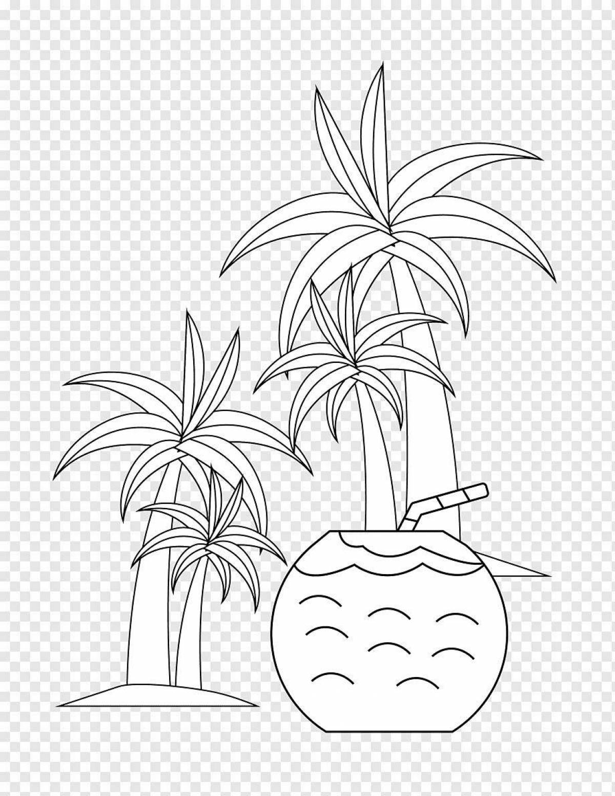 Joyful coloring of the tropics