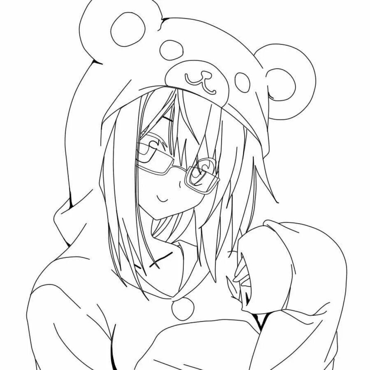 Colorific wifey coloring page