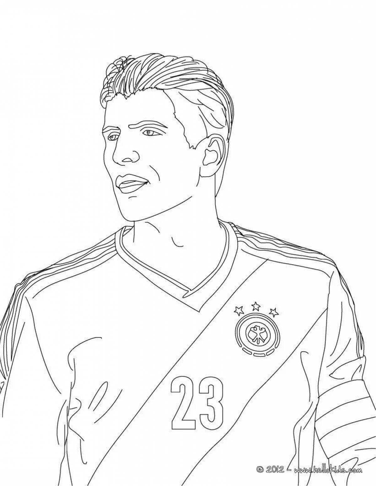 Merry modric coloring book