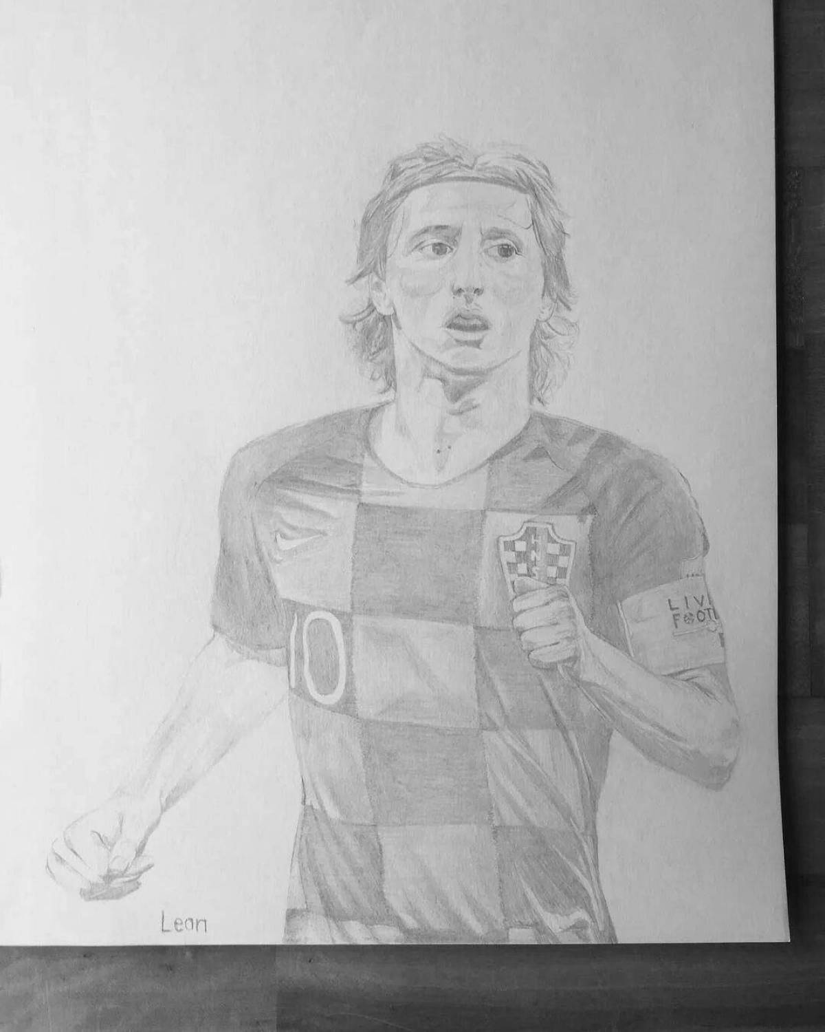 Modric incredible coloring book