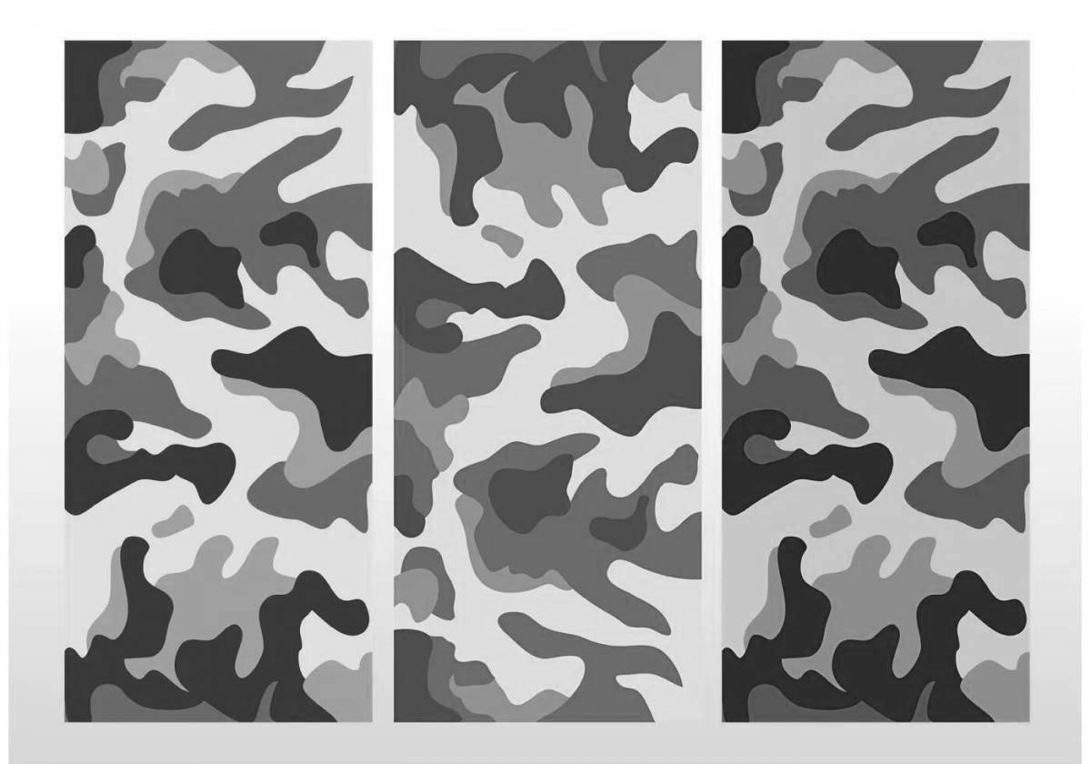 Photo Impressive military paint