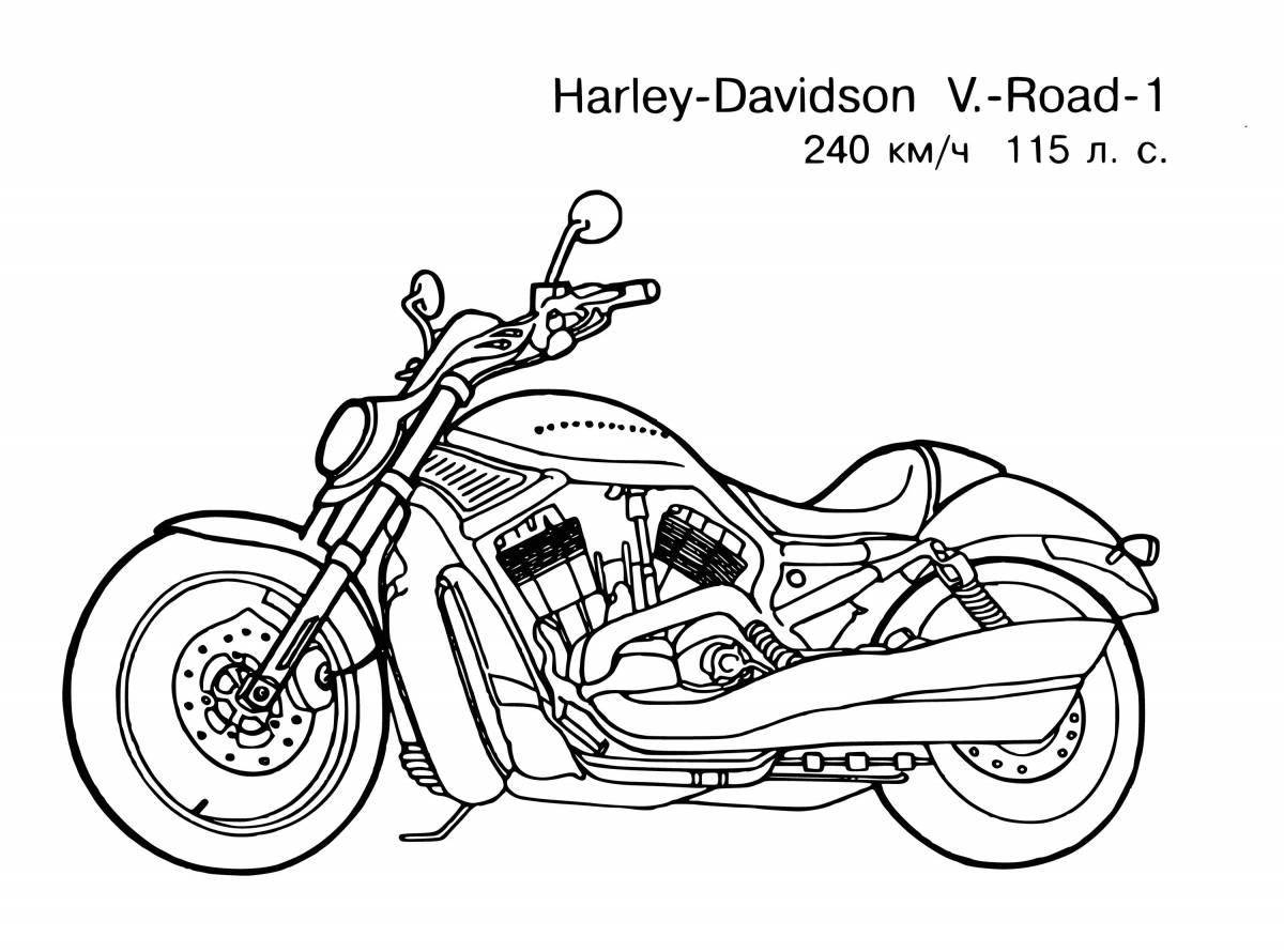 Intriguing dragster coloring page