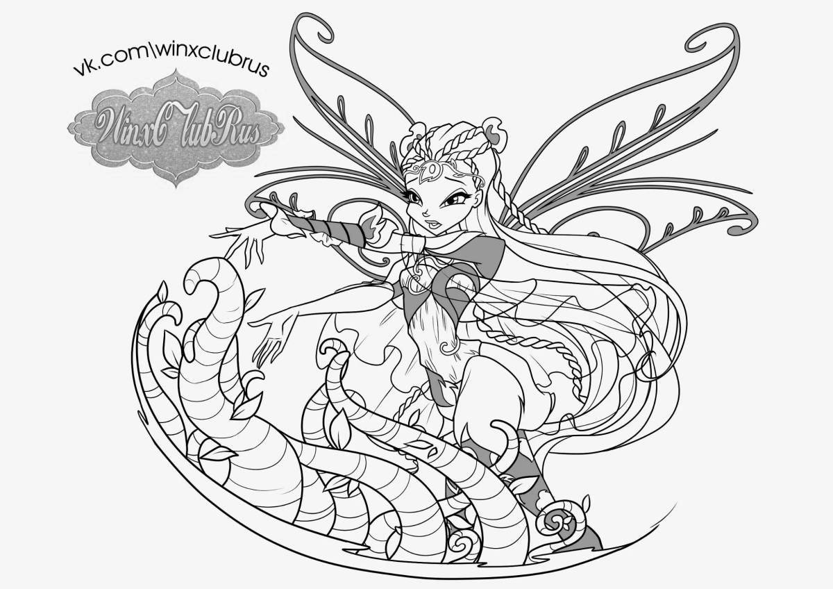 Lovely anchanchimus coloring page
