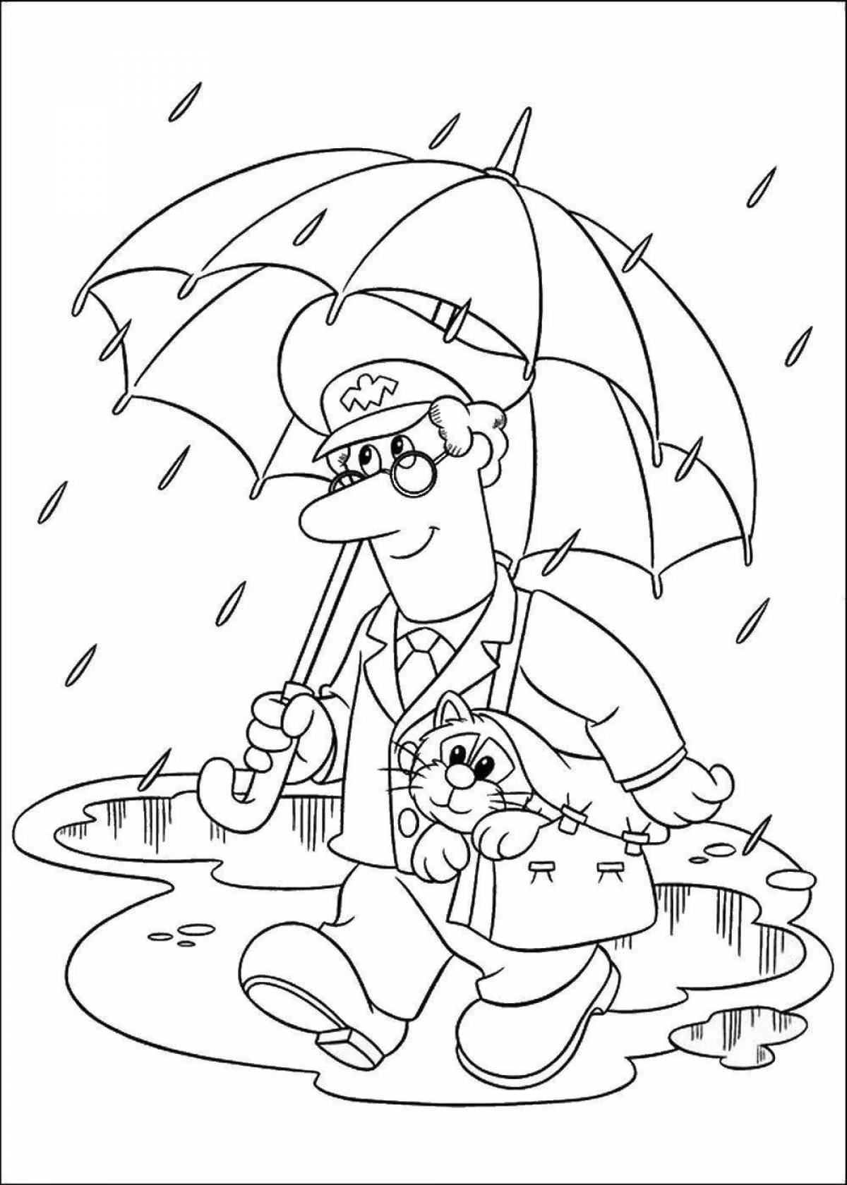 Pechkin spectacular coloring