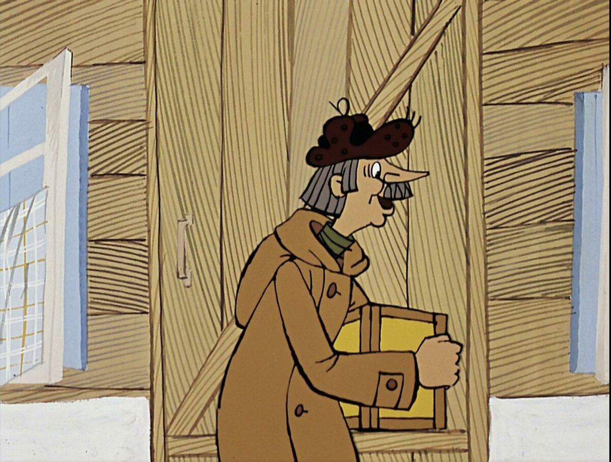 Coloring fantastic pechkin