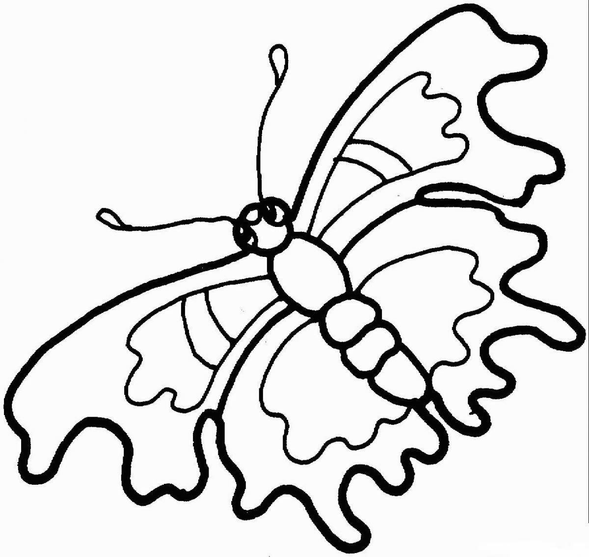 Interesting coloring pages insects