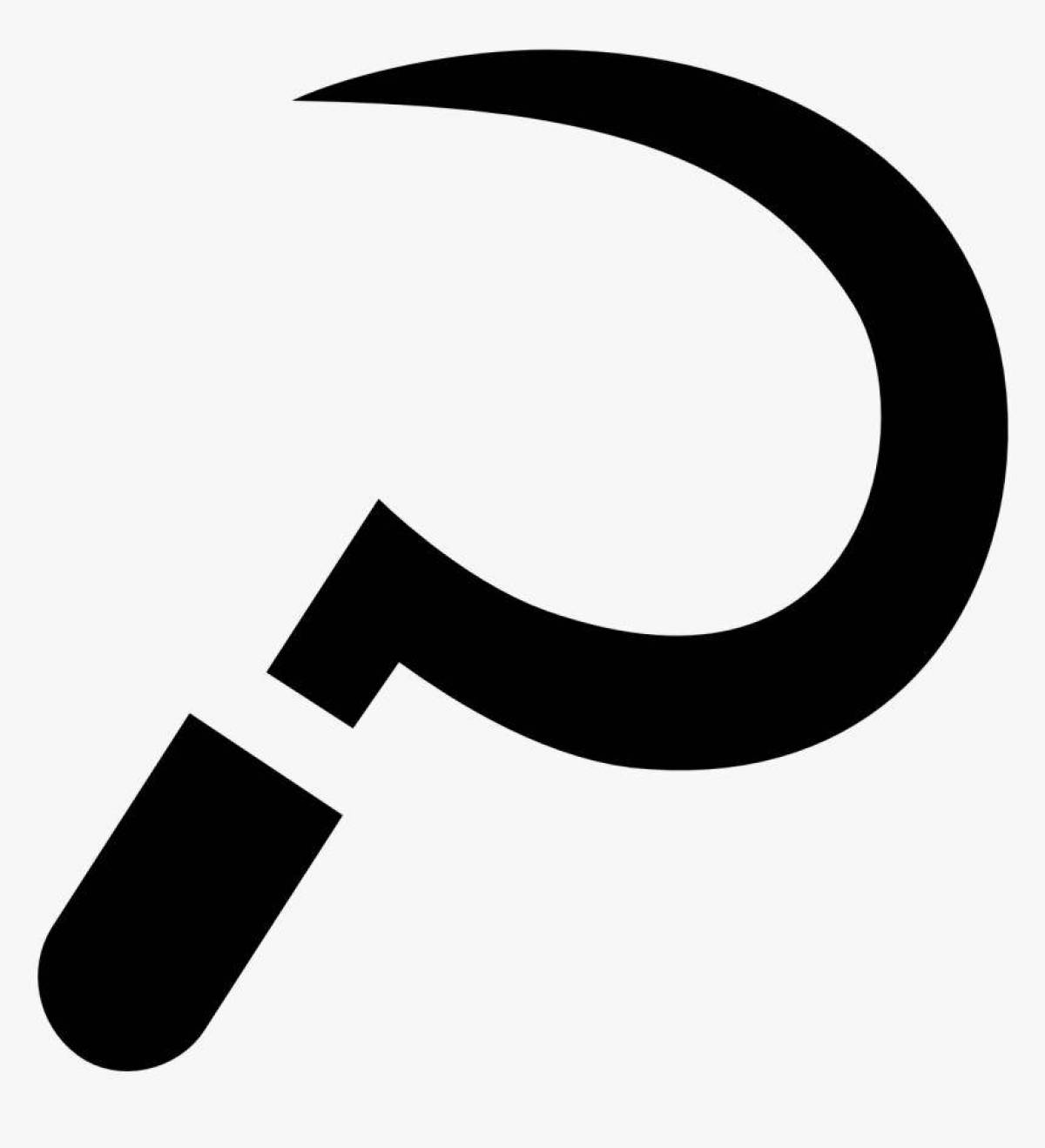 Joyful crescent coloring