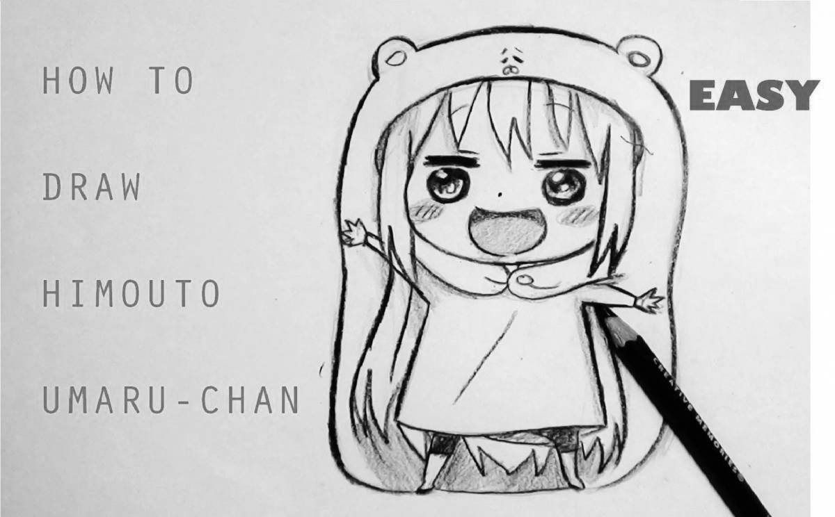 Awesome umaru coloring book