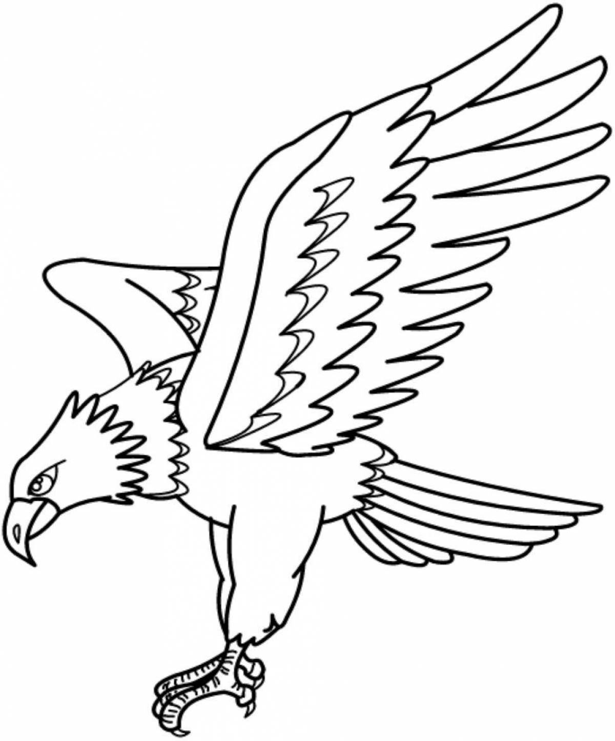 Awesome kite coloring page