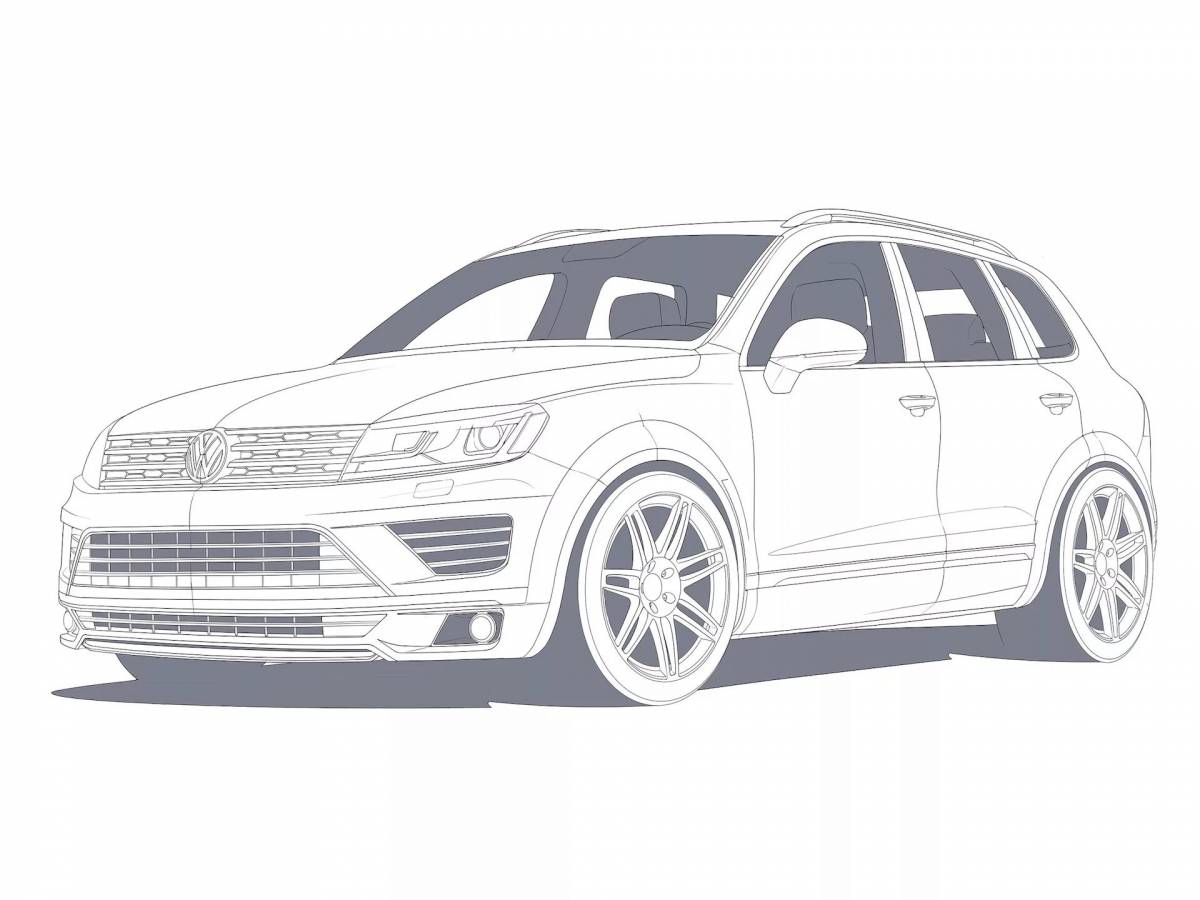 Volkswagen Touareg 2015 обвес