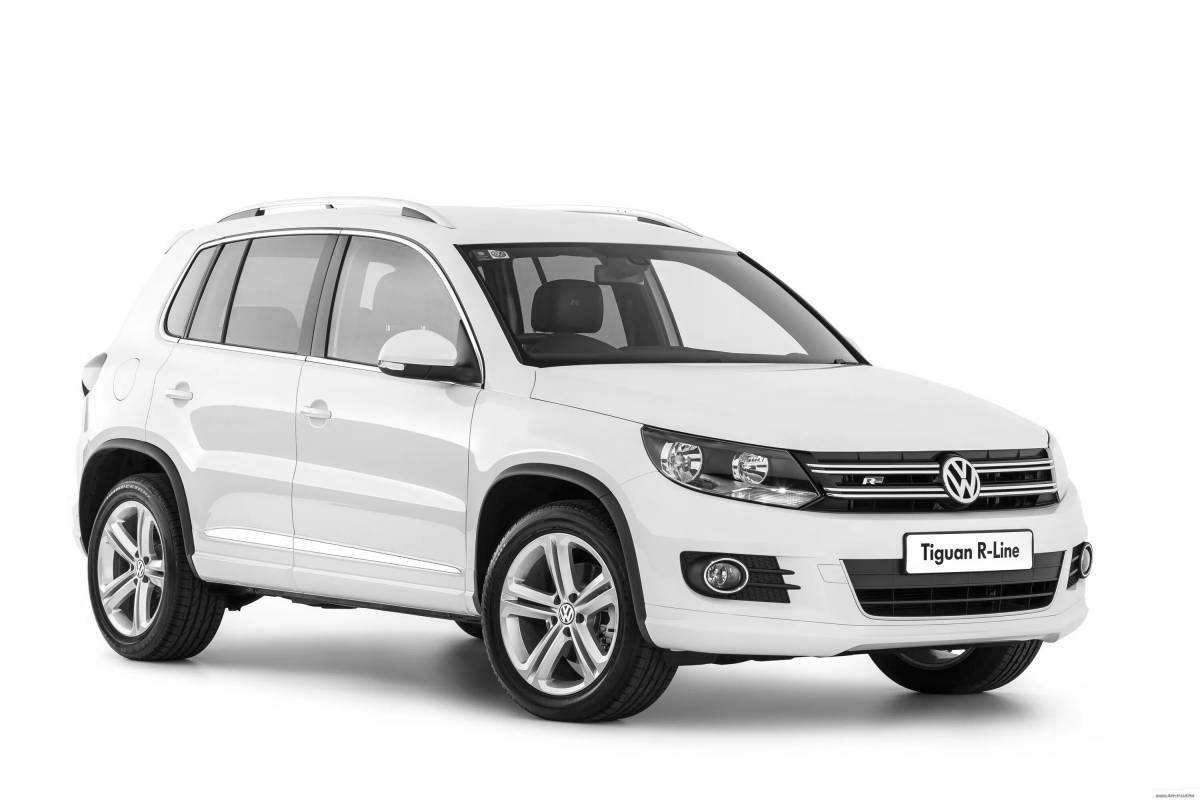 Великолепная раскраска tiguan