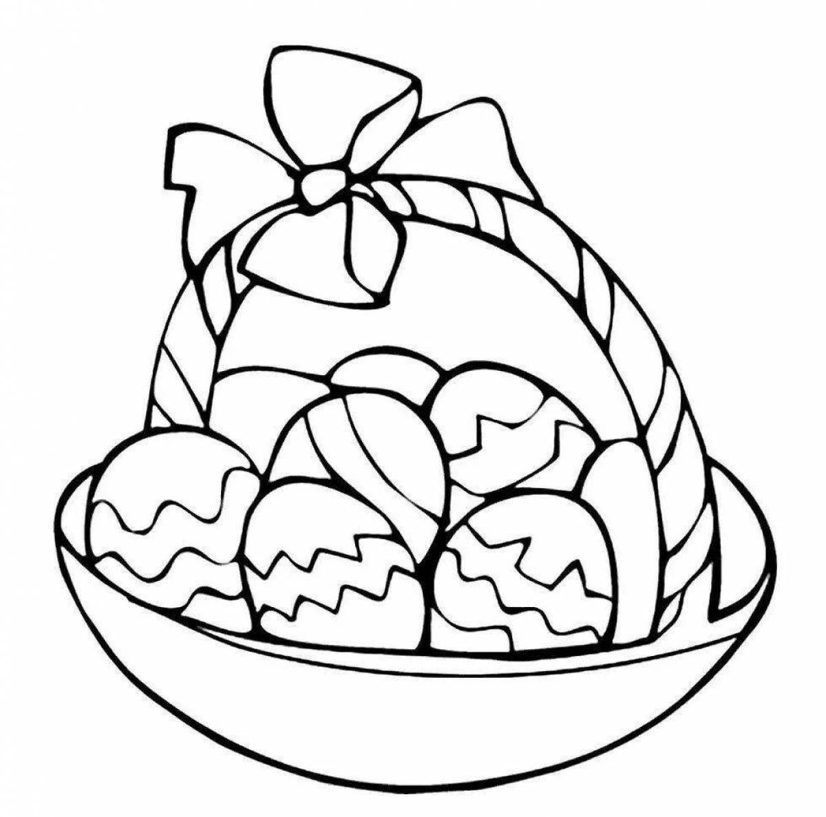 Great Easter coloring book for kids