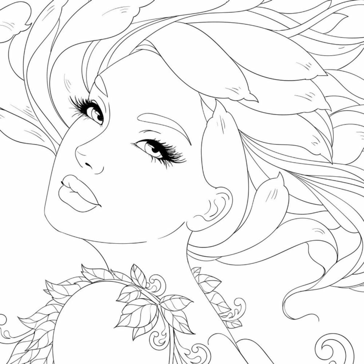 Девушка для макияжа #1