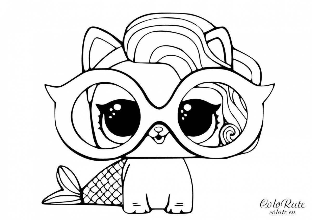 Great lol pets coloring pages for girls