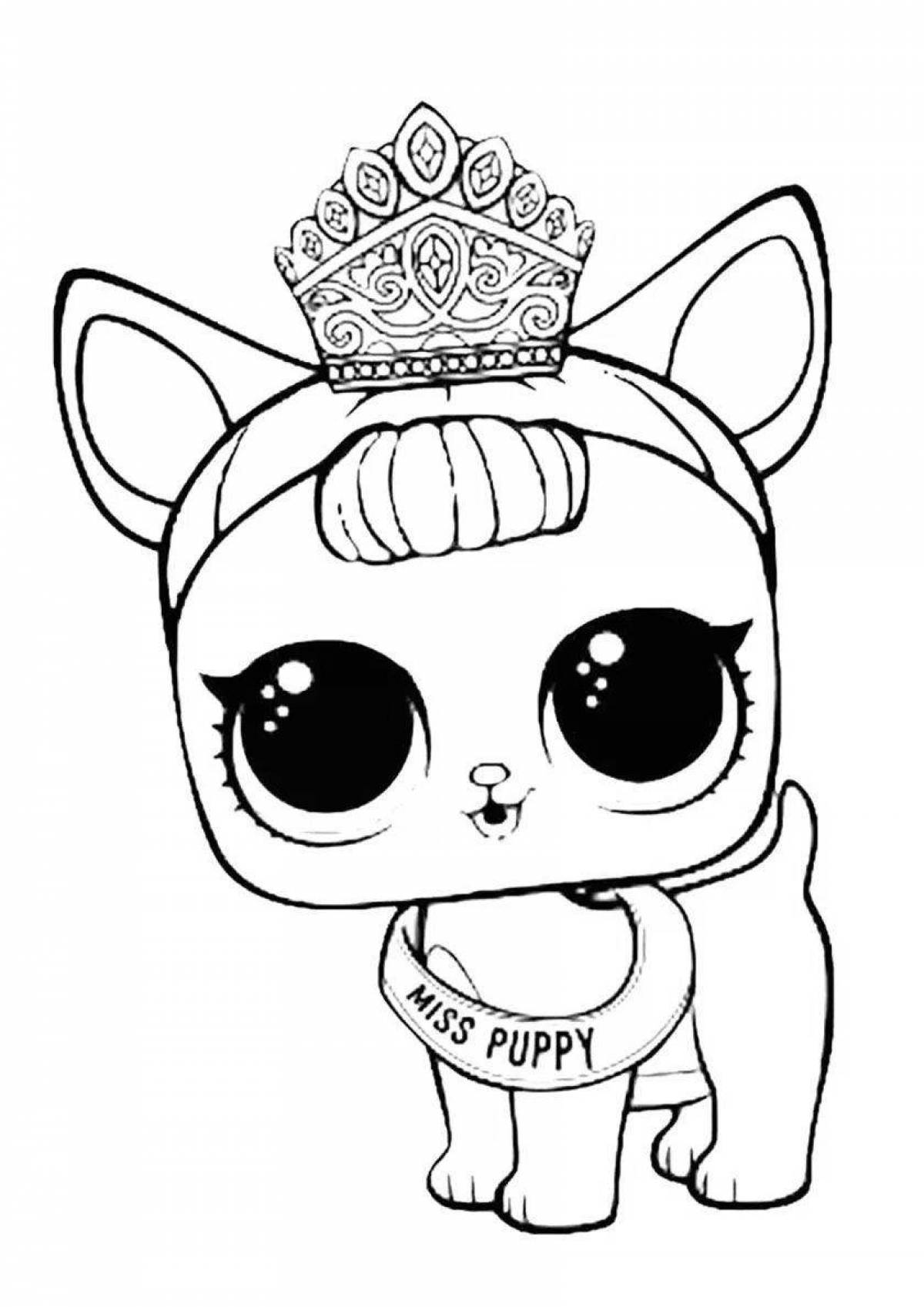 Amazing lol pets coloring pages for girls