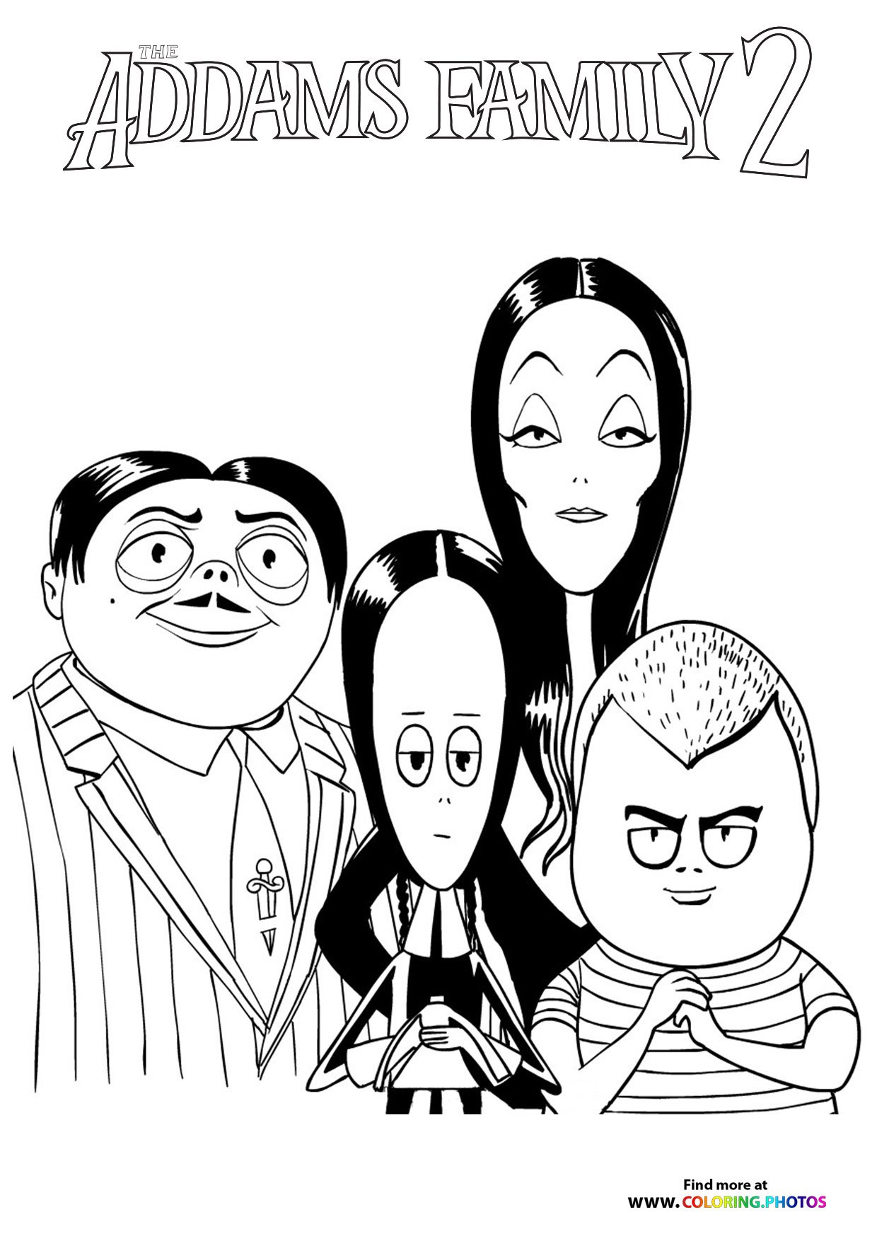 Addams family for kids #8