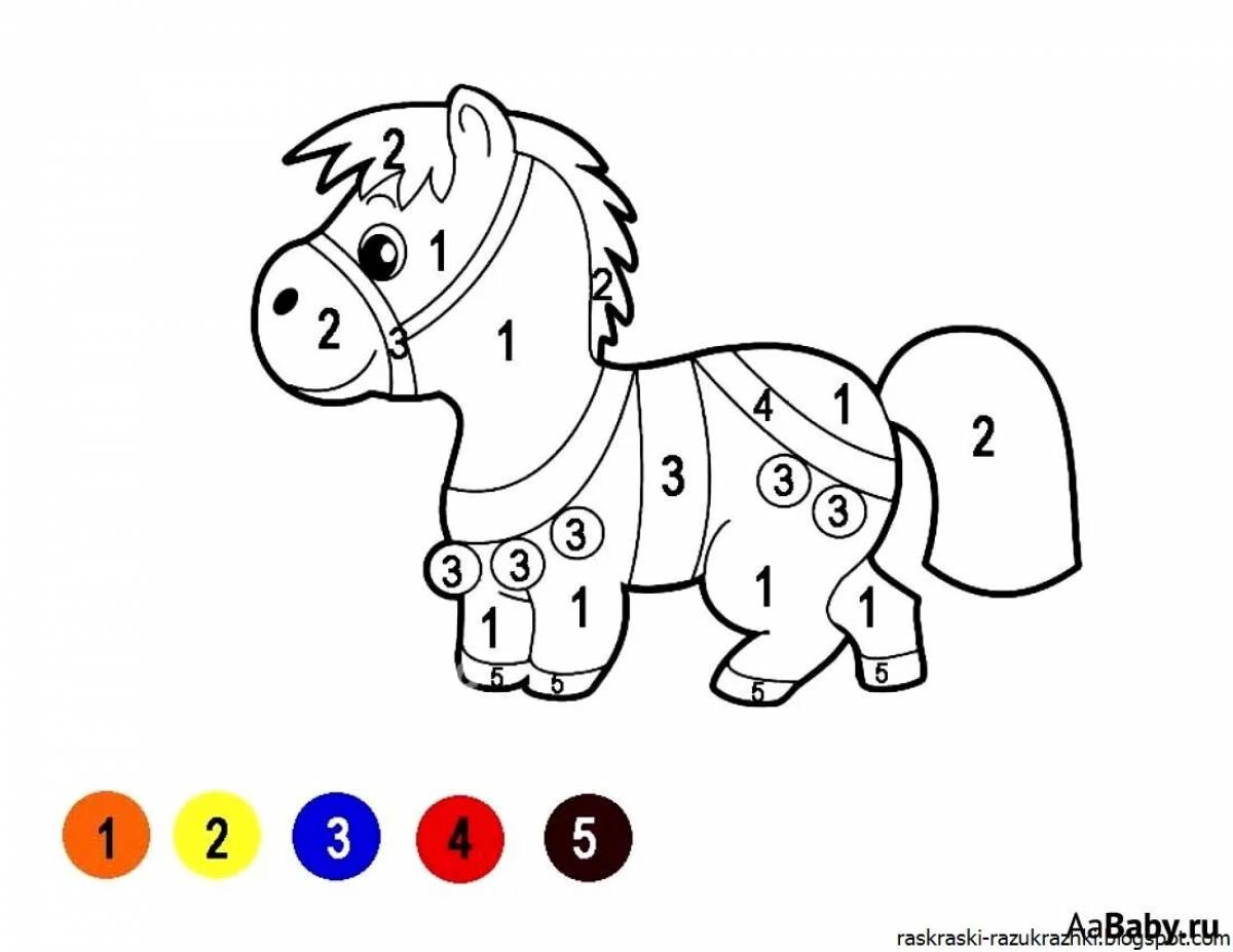 By numbers for children 4 years old #21