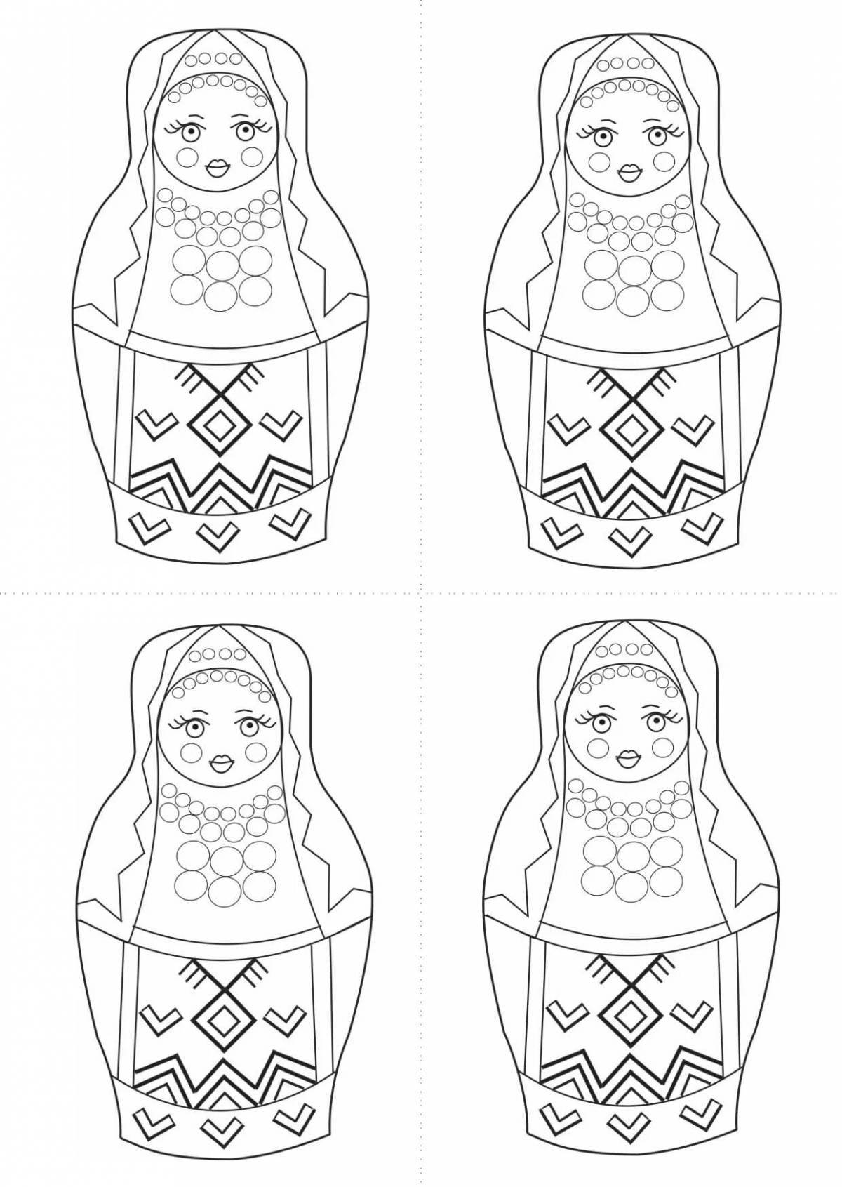 Alluring Chuvash patterns and ornaments for children