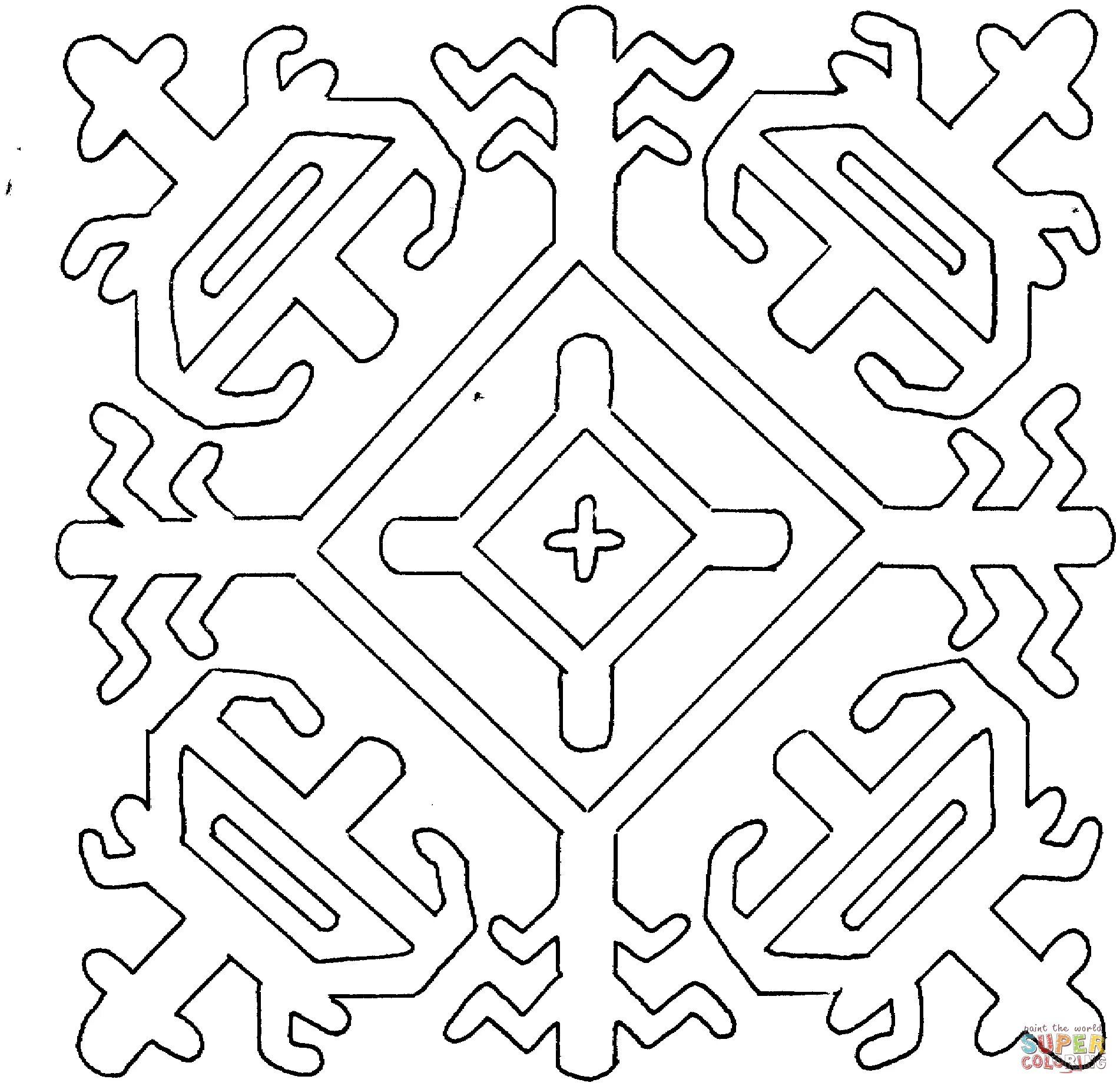 Chuvash patterns and ornaments for children #13