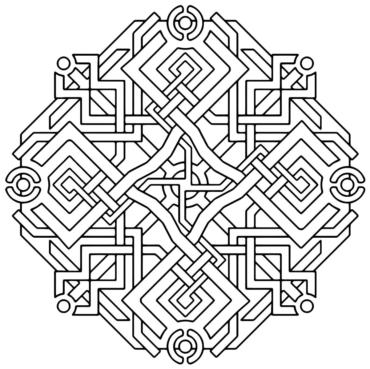 Chuvash patterns and ornaments for children #14