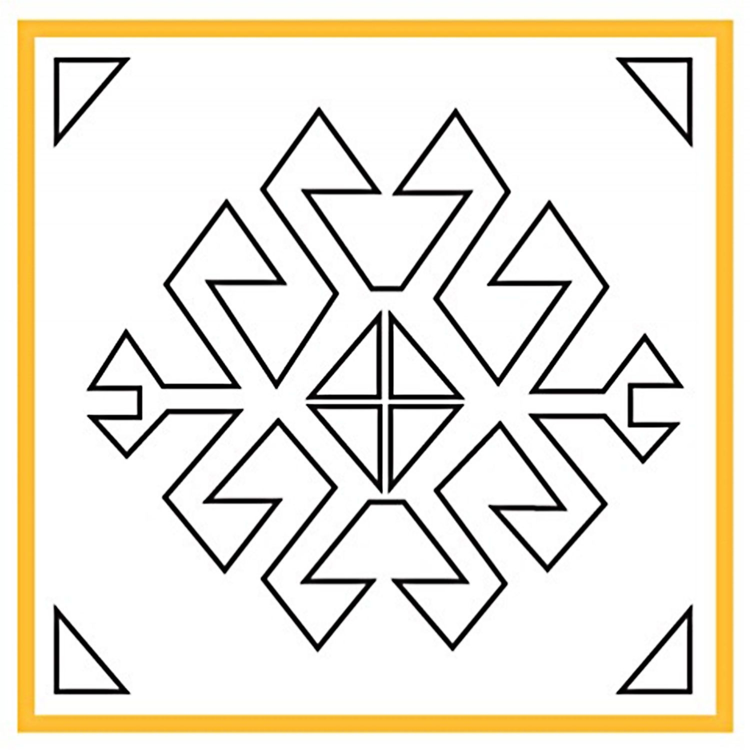 Chuvash patterns and ornaments for children #15