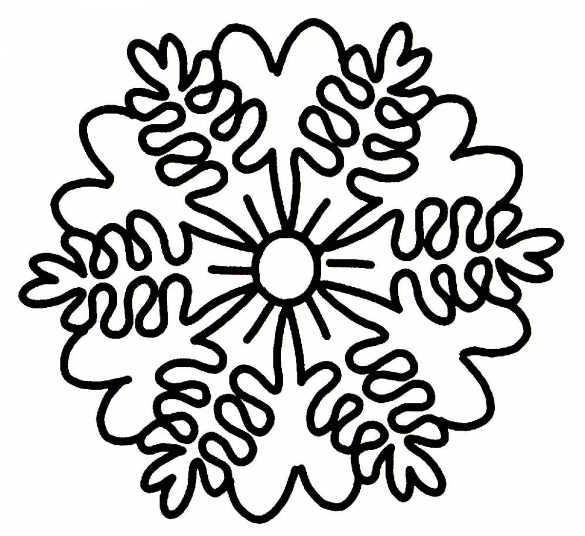 Снежинка картинка / Снежинка рисунок