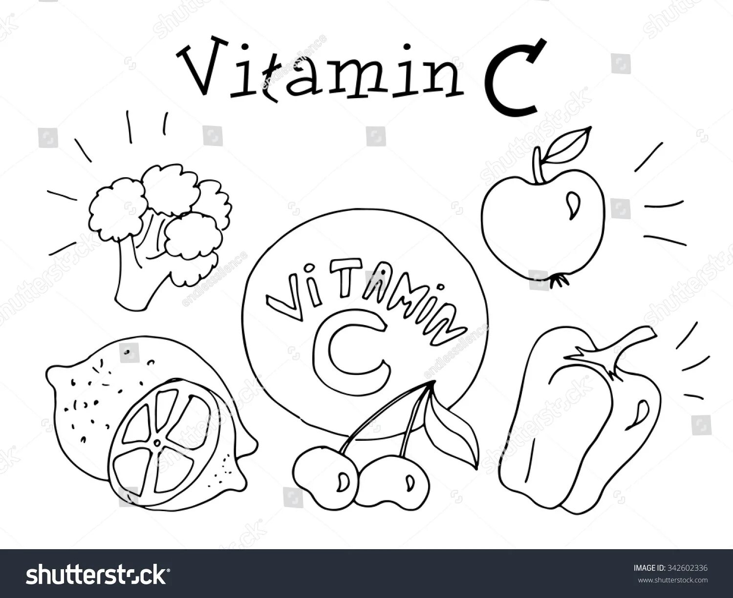Vitamins for children in fruits and vegetables #12