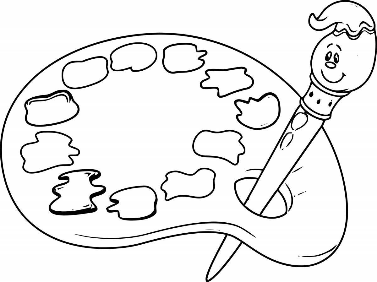 Joyful coloring pages for children from 3 years old