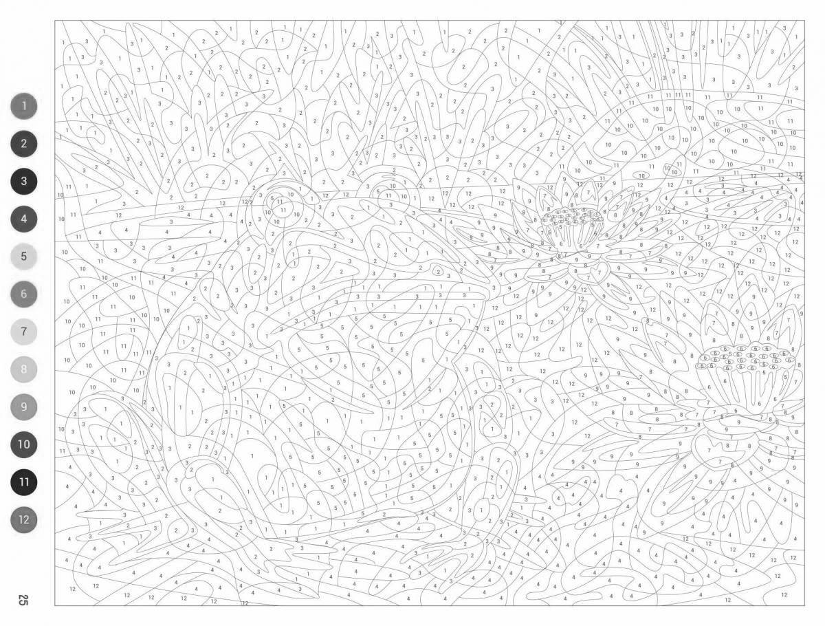 By numbers for all adults difficult #11