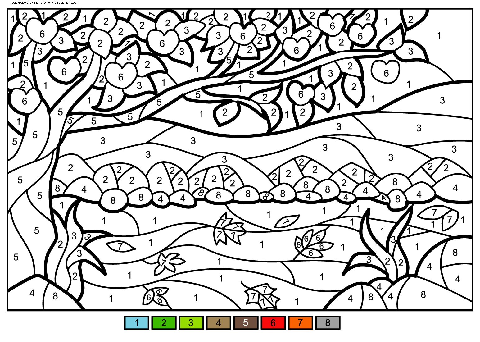 By numbers for all adults difficult #16