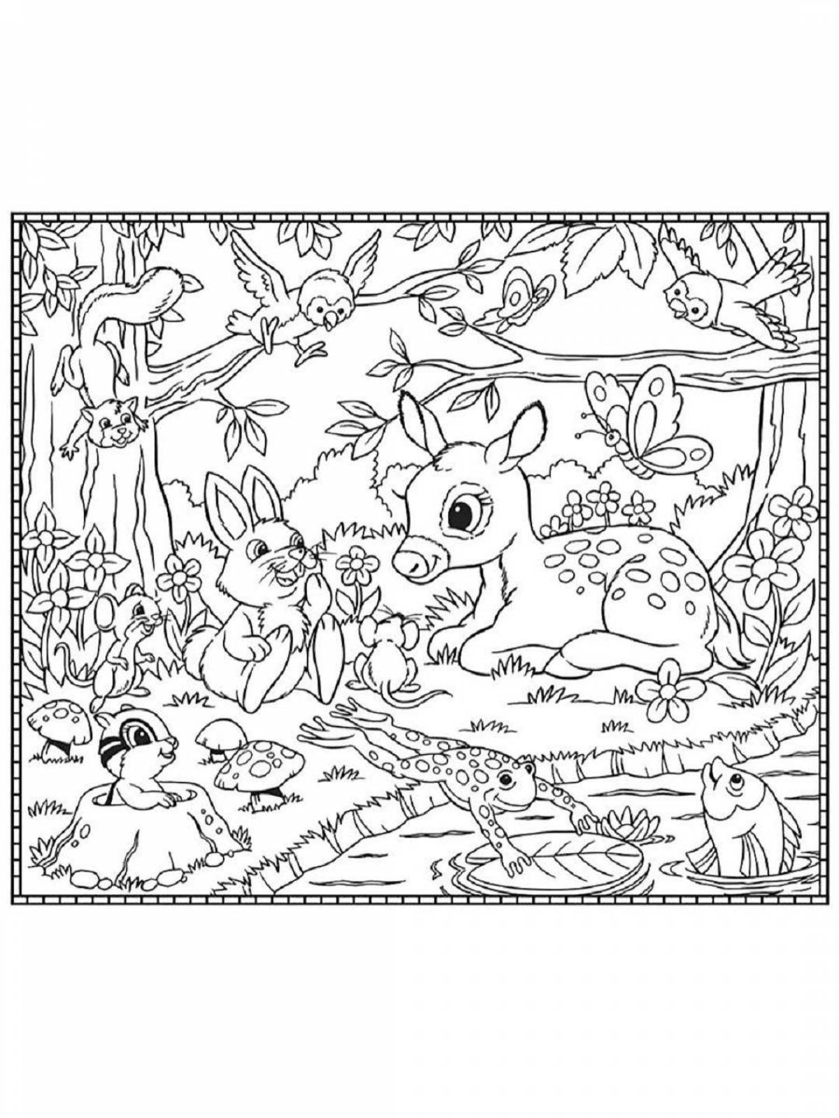 Shiny Carpet Coloring Page for Toddlers