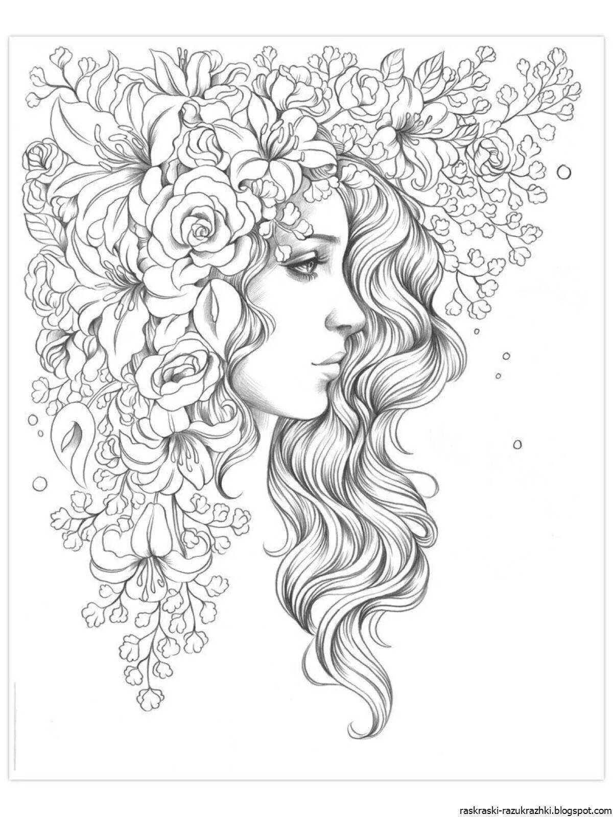 Majestic coloring book, beautiful for all adults
