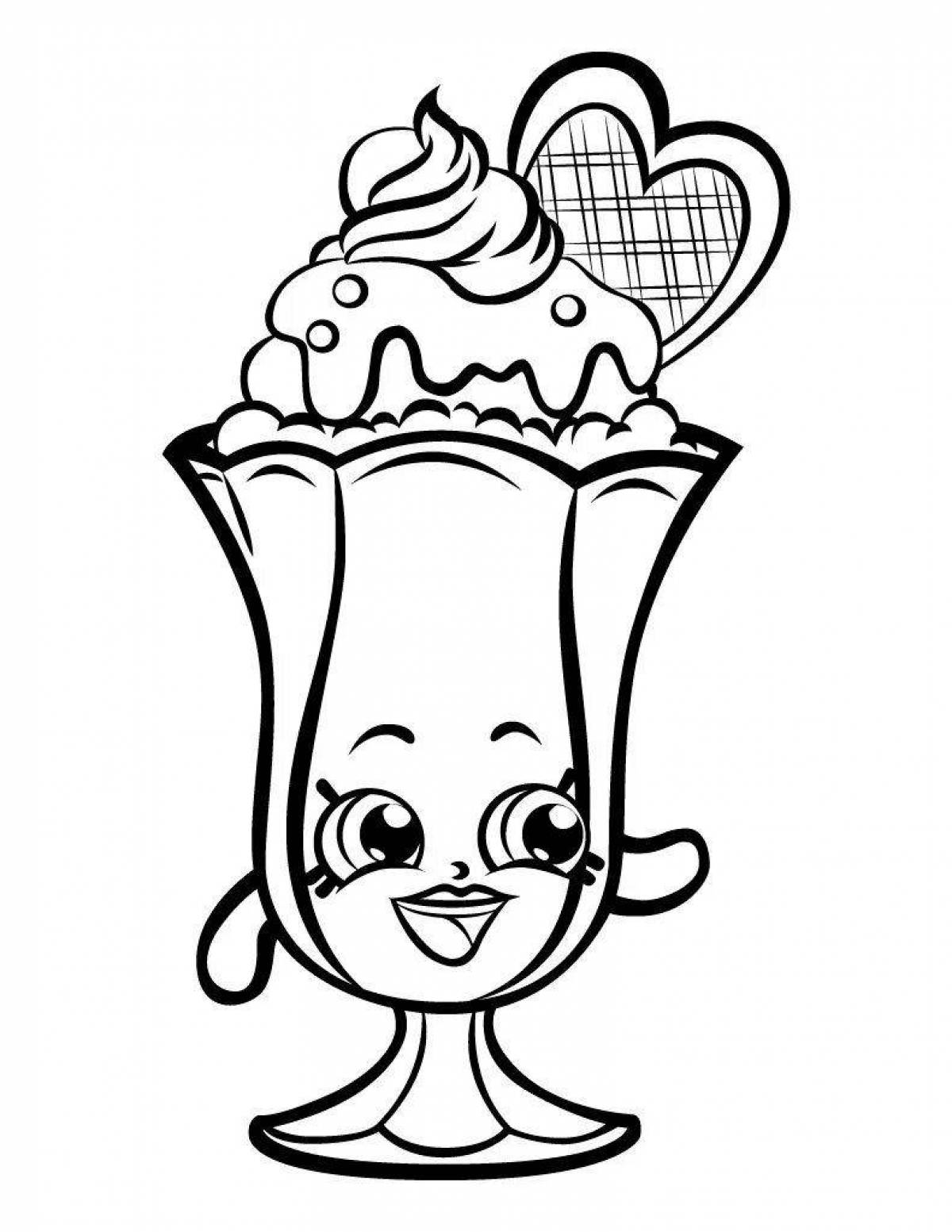Creative cocktail coloring pages for kids