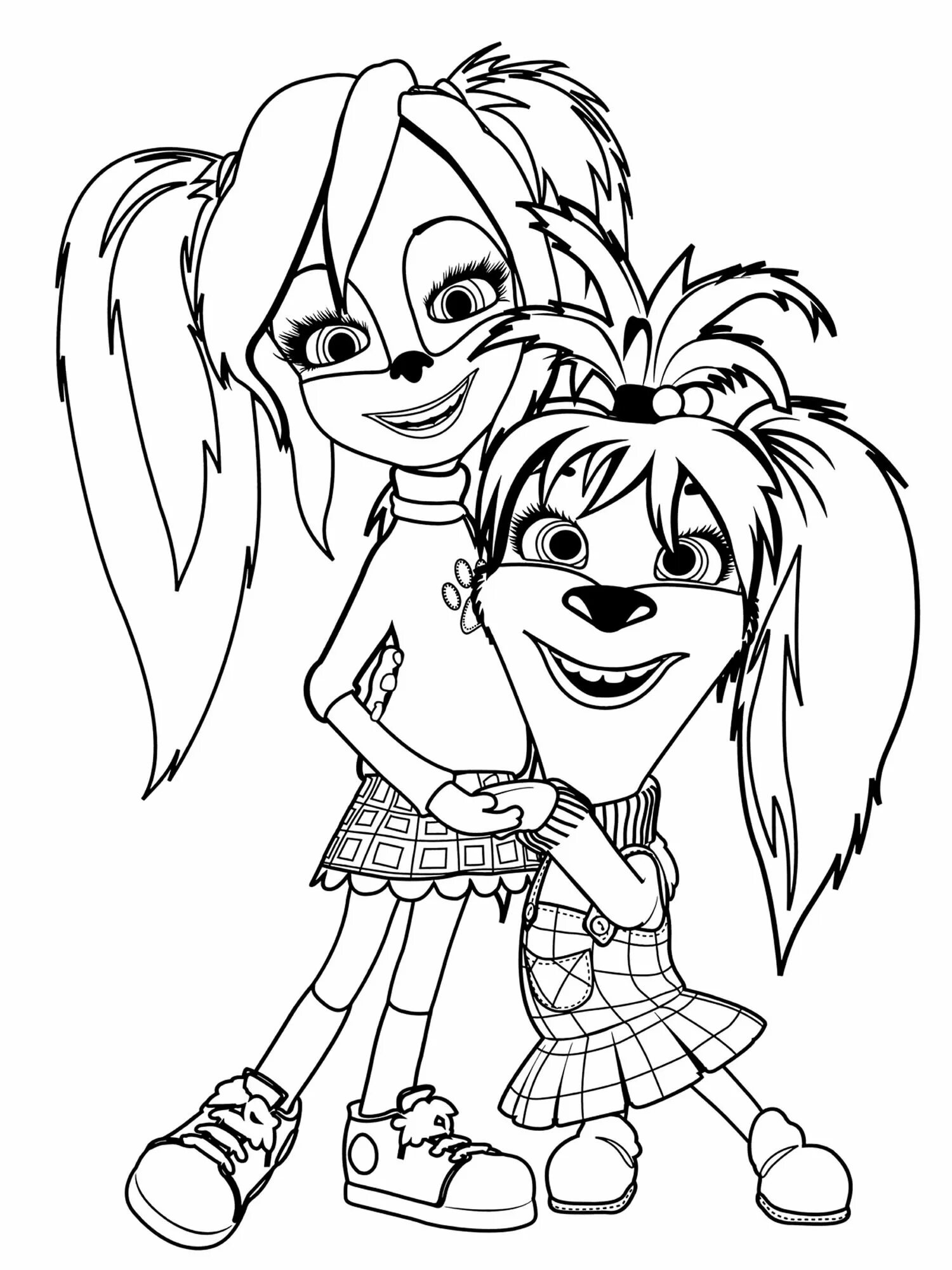 Modern cartoons for girls #10