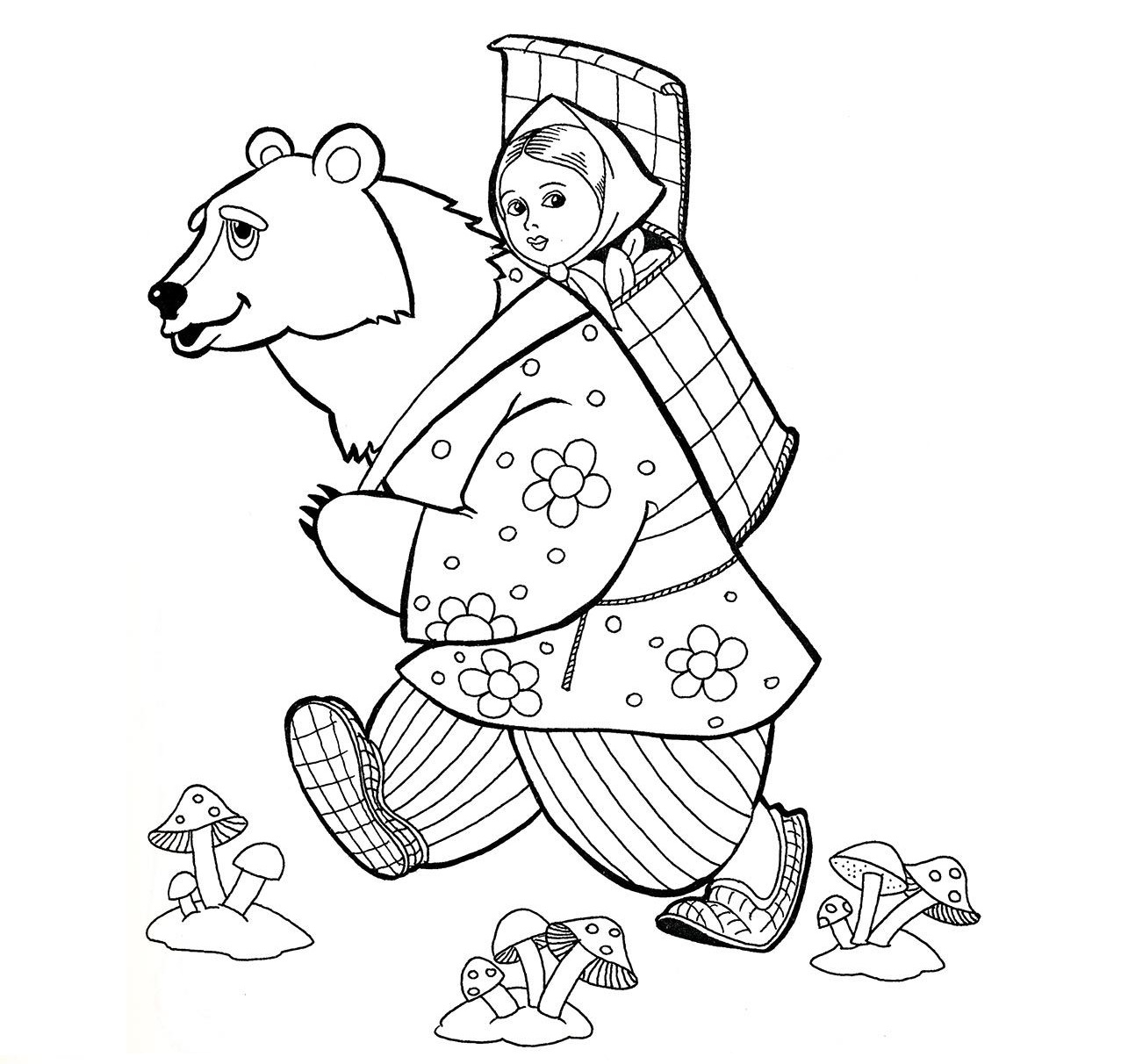 Based on Russian folk tales for preschoolers #2